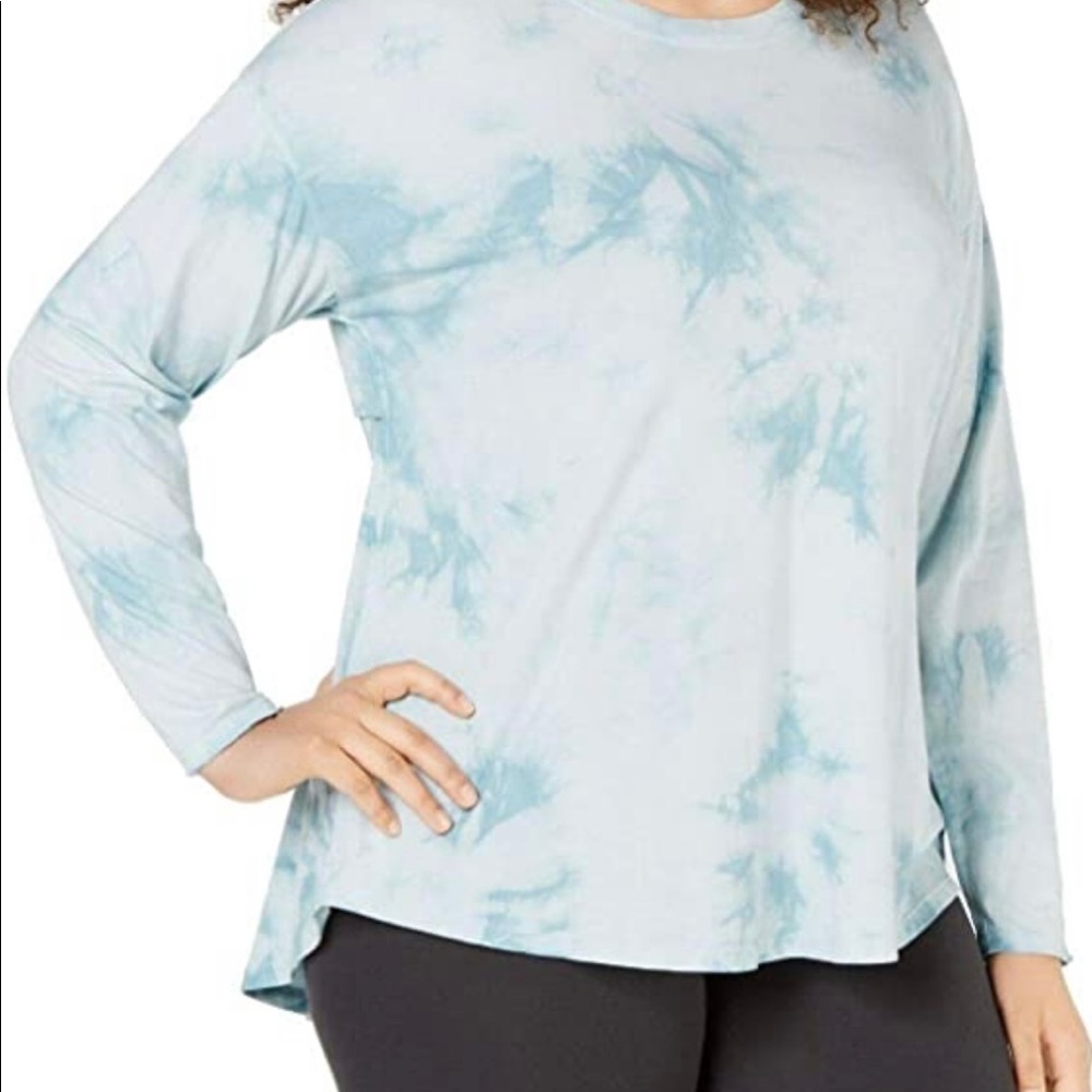 CALVIN KLEIN Tie-Dye Performance Top